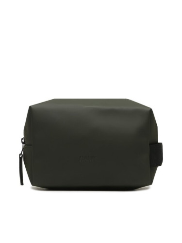 Rains Несесер Wash Bag Small W3 15580 Зелен