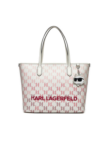 KARL LAGERFELD Дамска чанта 245W3063 Бял