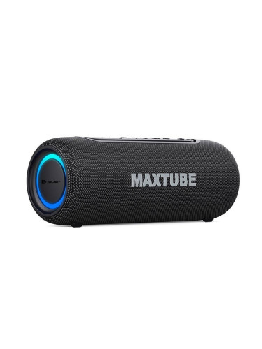 Тонколона Tracer Maxtube, 1.0, 20W, Bluetooth, черна, слот за microSD карта, IPX5 защита, до 3 часа време на работа