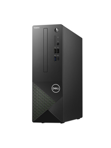 Настолен компютър Dell Vostro 3030S (N4012VDT3030SFFEMEA01_UBU), десетядрен Intel Core i5-14400 2.5/4.7GHz, 8GB DDR5, 1TB SSD NVMe, 3x USB 3.2 Gen 1, 1x USB 3.2 Gen 1 Type-C, Linux