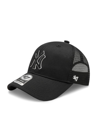 Шапка с козирка 47 Brand Mlb New York Yankees Branson BRANS17CTP Черен