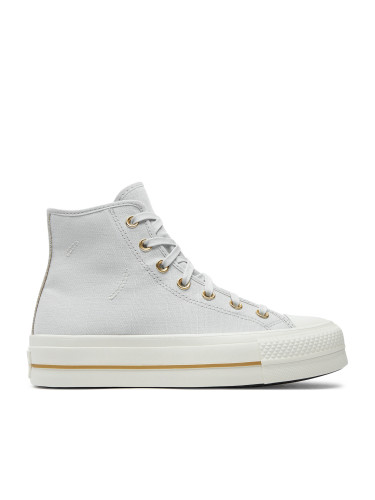 Кецове Converse Chuck Taylor All Star Lift Platform Tailored Lines A08237C Сив