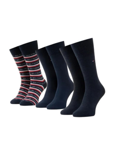 Tommy Hilfiger Socks - TH MEN SOCK 3P LOGO GIFTBOX multicolor