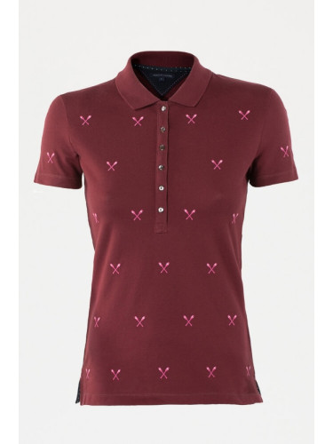 Tommy Hilfiger Polo shirt - PANDO POLO SS red