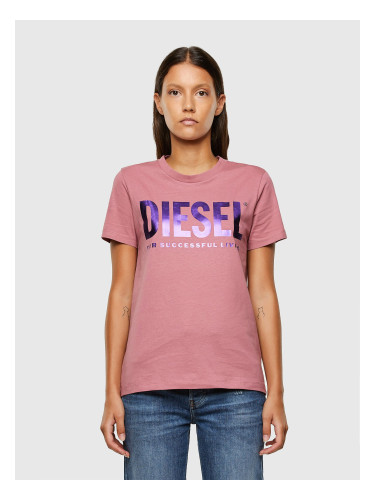 Diesel T-shirt - TSILYWX TSHIRT old pink