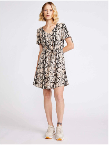 Grey patterned dress VERO MODA Easy - Women