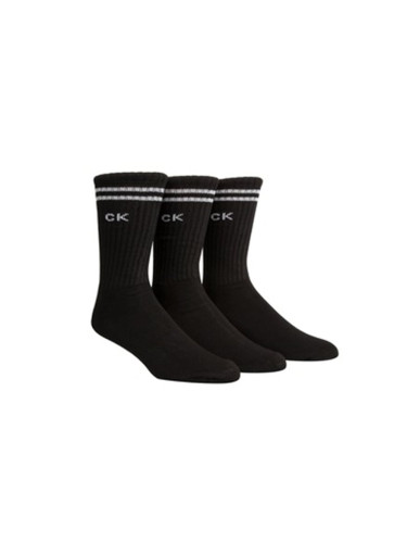 Tommy Hilfiger Socks - CK MEN CREW 3P SPORT MULTIPACK black