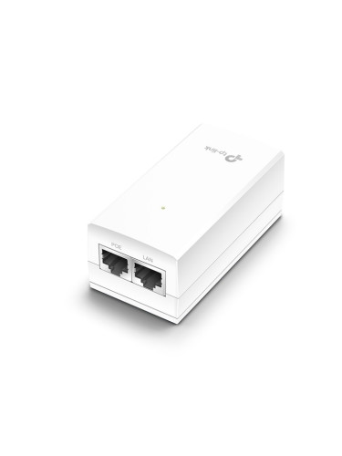 Гигабитов PoE адаптер TP-Link TL-POE2412G, бял