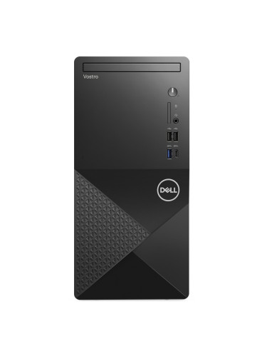 Настолен компютър Dell Vostro 3030 Desktop (N2006VDT3030MTEMEA01_UBU), десетядрен Intel Core i5-14400 2.5/4.7GHz, 8GB DDR5, 512GB SSD NVMe, 1x USB 3.2 Gen 1 Type-C, 3x USB 3.2 Gen 1 Type-A, Linux