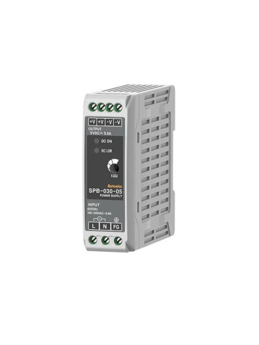 Импулсно захранване за DIN шина, SPB-030-05, 5VDC, 5A, 25W, AUTONICS