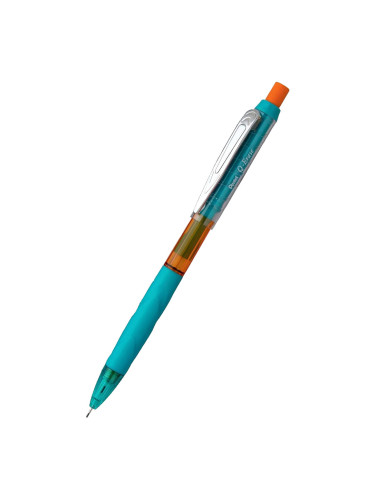 Авт. молив Pentel Q-Erase 0.5мм зелен