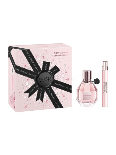 Viktor & Rolf Flowerbomb Дамски комплект EDP Парфюм за жени 50 ml EDP Парфюм за жени 10 ml 