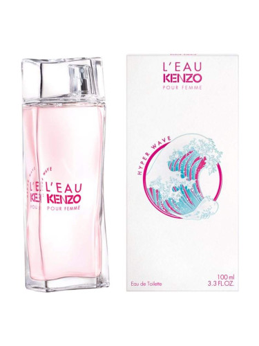 Kenzo L'Eau Kenzo Hyper Wave Pour Femme, W EdT, Тоалетна вода за жени, 2020 година, 100 ml 