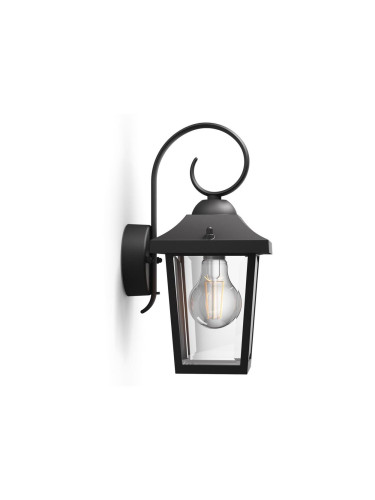 Philips 17236/30/PN - Екстериорна лампа MYGARDEN BUZZARD 1xE27/60W/230V IP44