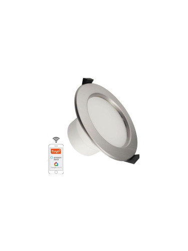 LED Димируема лампа за баня LED/10W/230V 3000K-6500K Wi-Fi Tuya IP44