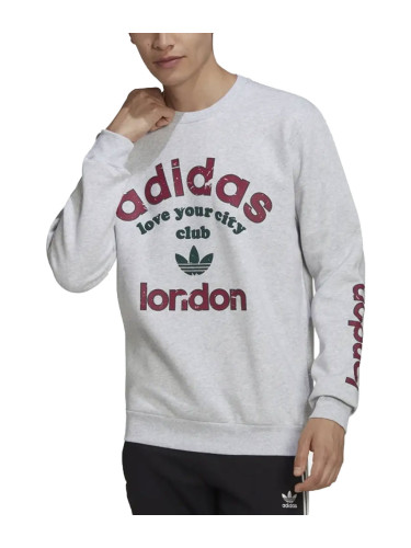 ADIDAS Originals London Logo Sweatshirt Grey