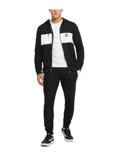 LOTTO Hooded Training Track Suit Black/White