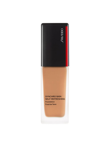 Shiseido Synchro Skin Self-Refreshing Foundation Advanced дълготраен фон дьо тен SPF 30 цвят 410 Sunstone 30 мл.