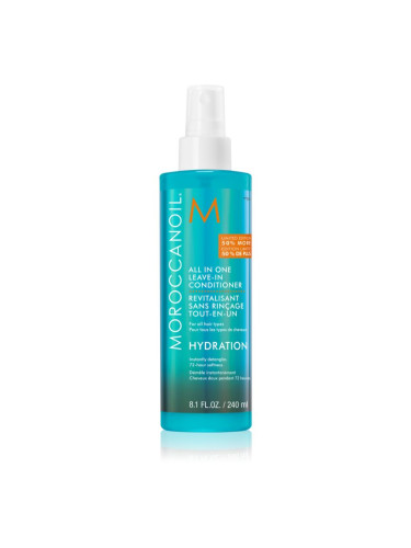 Moroccanoil Hydration балсам в спрей без отмиване за хидратация и блясък 240 мл.