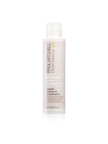 Paul Mitchell Clean Beauty Repair почистващ лосион без изплакване за увредена коса 150 мл.