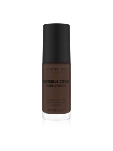 Catrice Invisible Cover Foundation течен покривен фон дьо тен с матиращ ефект цвят 092C 30 мл.