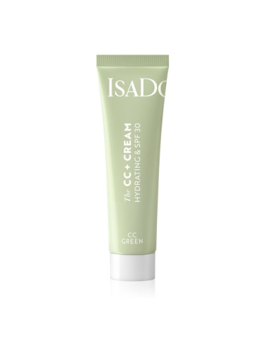 IsaDora CC + Cream хидратиращ СС крем SPF 30 цвят CC Green 30 мл.