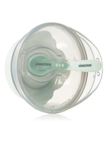 Kikkaboo Suction Bowl with Spoon купичка с лъжичка с капачка 4 m+ Mint 1 бр.