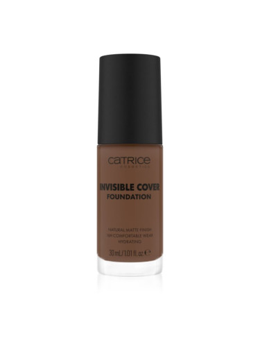 Catrice Invisible Cover Foundation течен покривен фон дьо тен с матиращ ефект цвят 075W 30 мл.