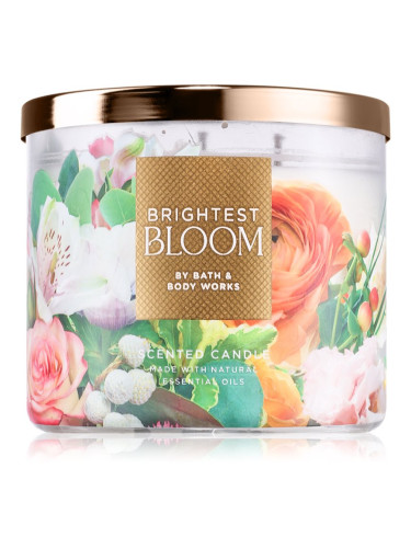 Bath & Body Works Brightest Bloom ароматна свещ 411 гр.