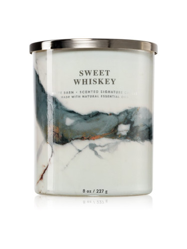 Bath & Body Works Sweet Whiskey ароматна свещ 227 гр.