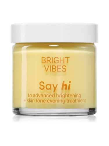 Say Hi Bright Vibes озаряващ крем за лице с хиперпигментация 50 мл.
