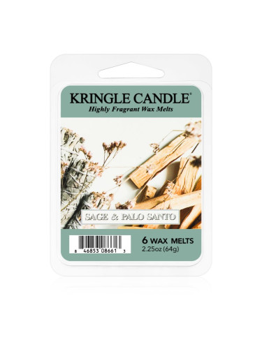 Kringle Candle Sage & Palo Santo восък за арома-лампа 64 гр.