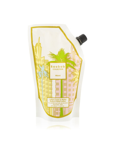 Baobab Collection Body Wellness Miami мляко за ръце и тяло пълнител 350 мл.