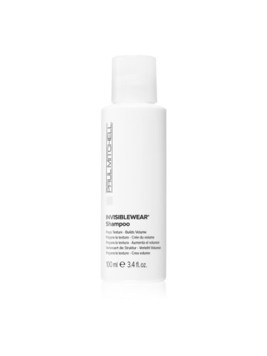 Paul Mitchell Invisiblewear® дълбоко почистващ шампоан за уморена коса без блясък 100 мл.