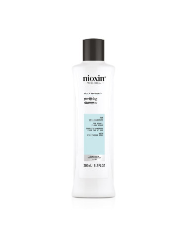 Nioxin Scalp Recovery Purifying Shampoo шампоан за оредяваща и сплескана коса против пърхот 200 мл.