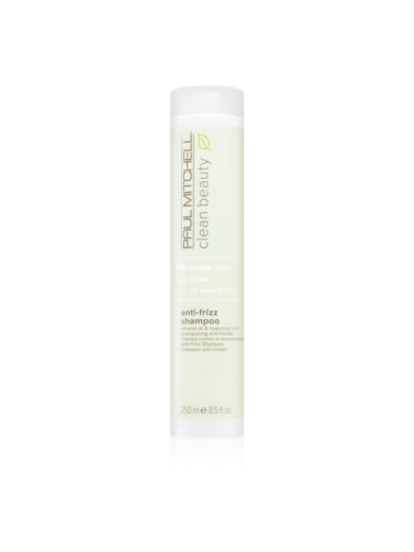 Paul Mitchell Clean Beauty Anti-Frizz изглаждащ шампоан за непокорна коса 250 мл.