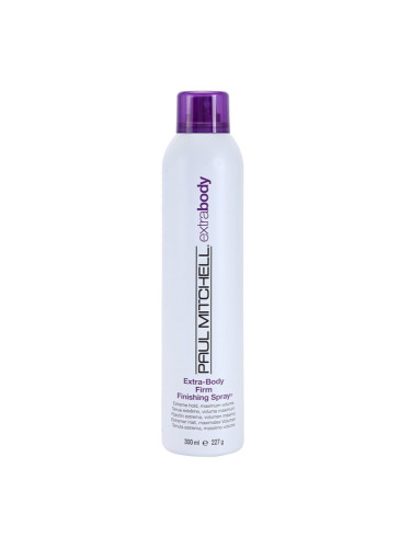 Paul Mitchell ExtraBody Firm Finishing Spray екстра силен лак за дълготраен обем 300 мл.