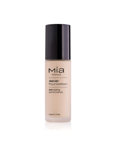 Mia Cosmetics 4ever дълготраен матиращ фон дьо тен за пълно покритие цвят 09 Nude 30 мл.