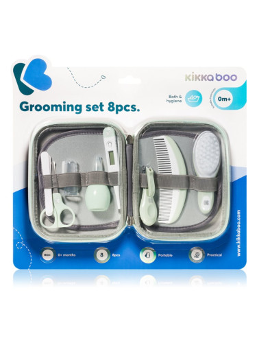 Kikkaboo Grooming Set комплект за грижа за детето Mint