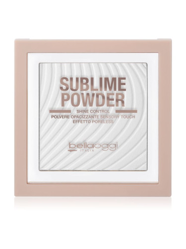 bellaoggi Sublime Powder Shine Control компактна прозрачна пудра с матиращ ефект цвят Supernova 9 гр.