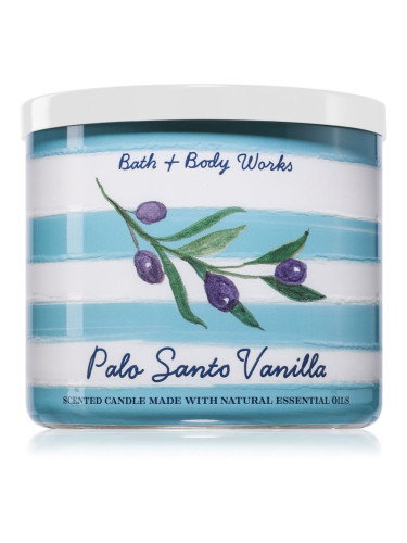 Bath & Body Works Palo Santo Vanilla ароматна свещ 411 гр.