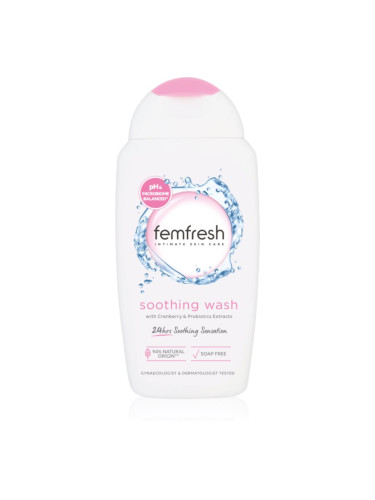 Femfresh Soothing измиваща емулсия с пробиотик 250 мл.