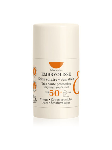 Embryolisse STICK SOLAIRE SPF50+ слънцезащитен крем в стик SPF 50+ 15 гр.