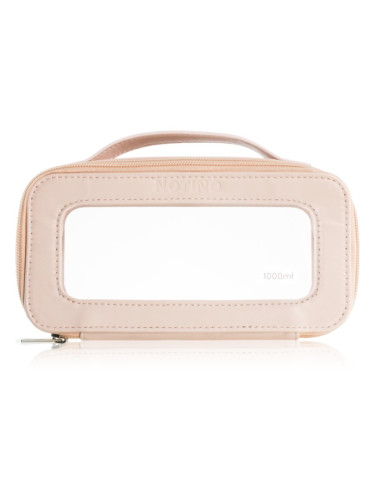 Notino Travel Collection Cosmetic bag козметично куфарче Beige 20x10x5 cm 1 бр.