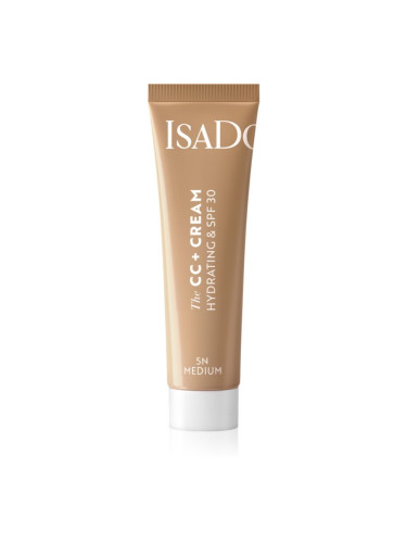 IsaDora CC + Cream хидратиращ СС крем SPF 30 цвят 5N Medium 30 мл.