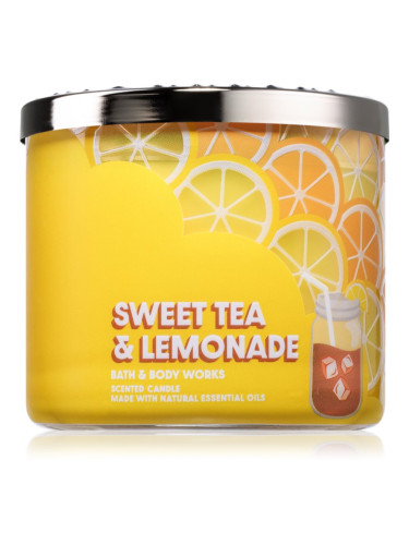 Bath & Body Works Sweet Tea & Lemonade ароматна свещ 411 гр.