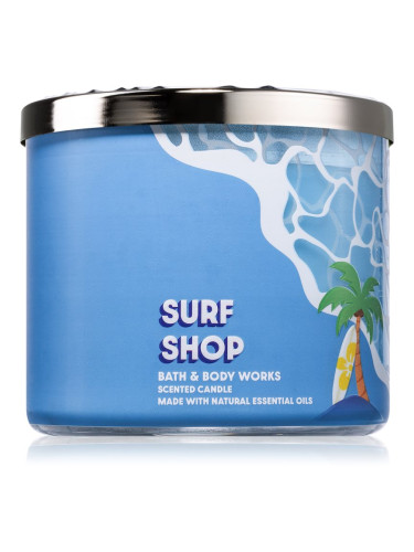 Bath & Body Works Surf Shop ароматна свещ 411 гр.