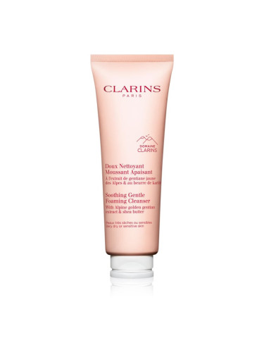 Clarins Cleansing Soothing Gentle Foaming Cleanser нежна почистваща пяна с успокояващ ефект 125 мл.