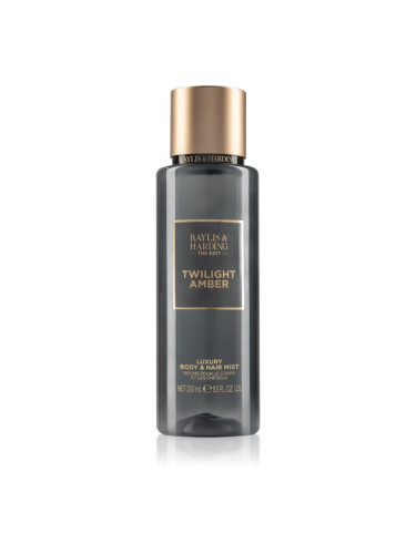 Baylis & Harding The Edit Twilight Amber парфюмиран спрей за тяло Amber, Vertiver & Vanilla 250 мл.