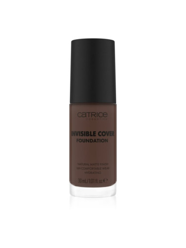 Catrice Invisible Cover Foundation течен покривен фон дьо тен с матиращ ефект цвят 077C 30 мл.